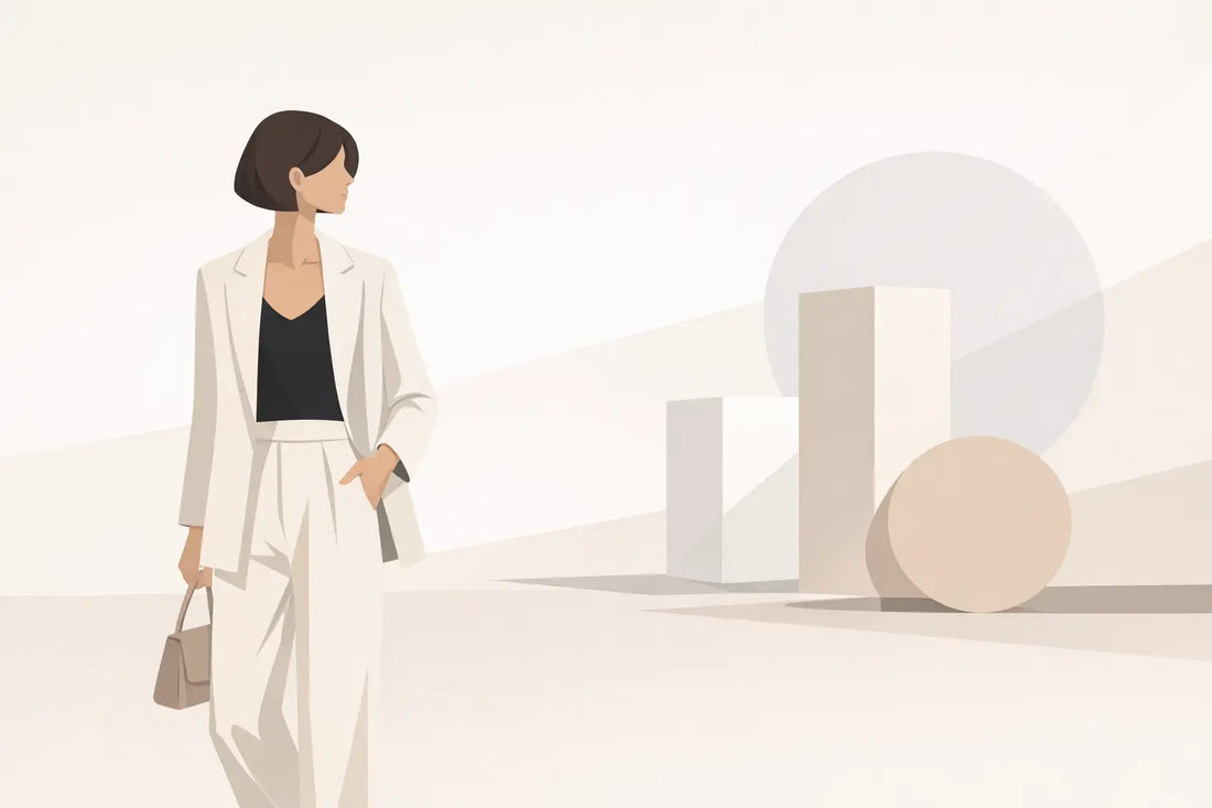 Minimalismus Mode Trend mit klarer Haltung