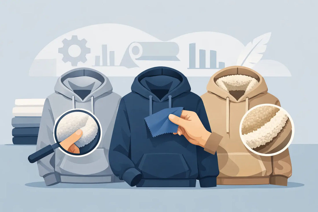 Guide für Hoodie Innenstoffe richtig wählen