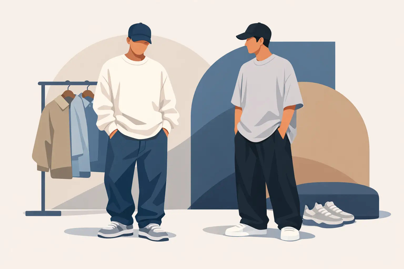 Guide to Premium Oversized Fits richtig tragen