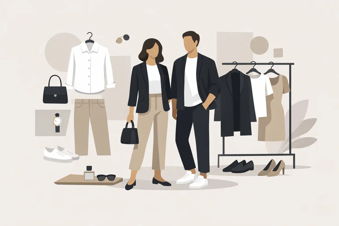 Minimalistische Outfits konsequent kombinieren