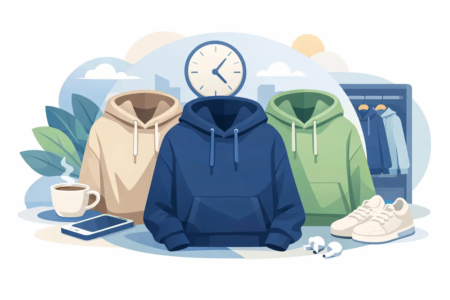 Die besten Hoodies für deine Alltagsroutine