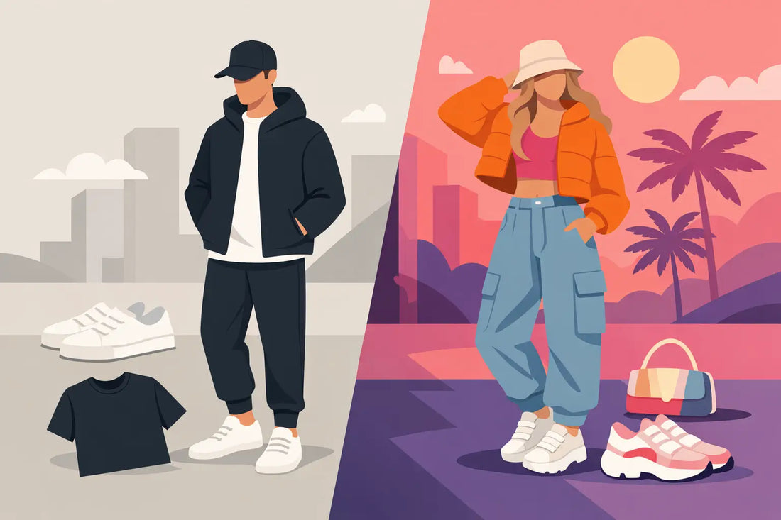 Minimalistische Streetwear vs. Trendmode im Test
