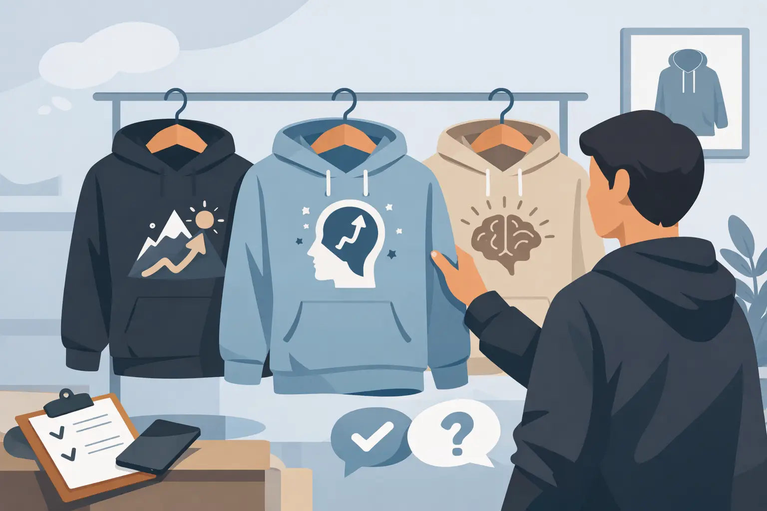 Hoodie mit Mindset Spruch richtig wählen