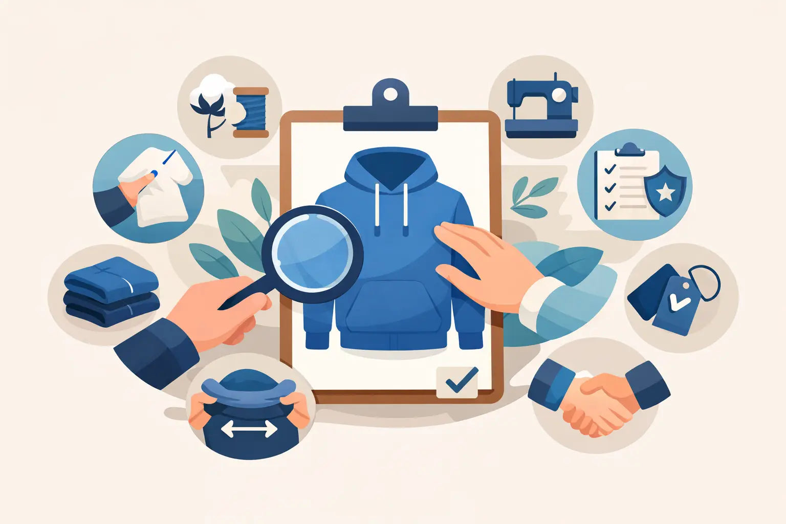 Qualität von Hoodies bewerten in 8 Checks