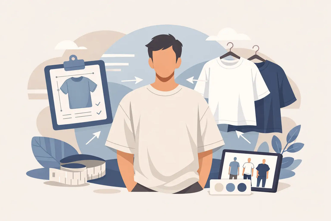 Passform Guide für dein Oversized T-Shirt