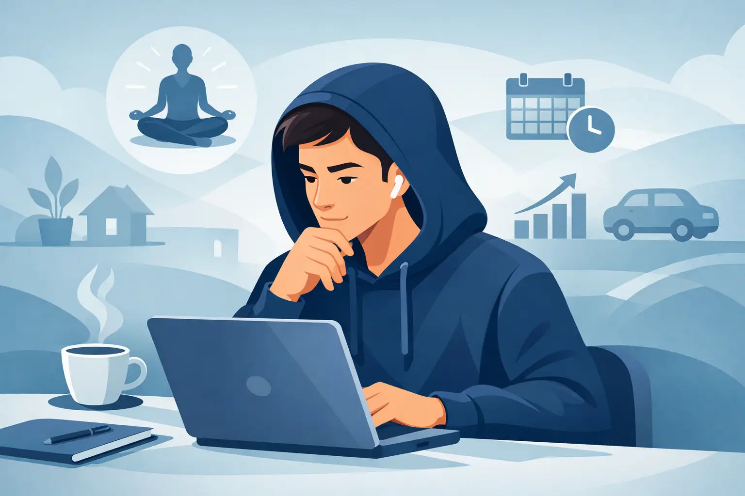 Hoodie für Fokus im Alltag - was zählt