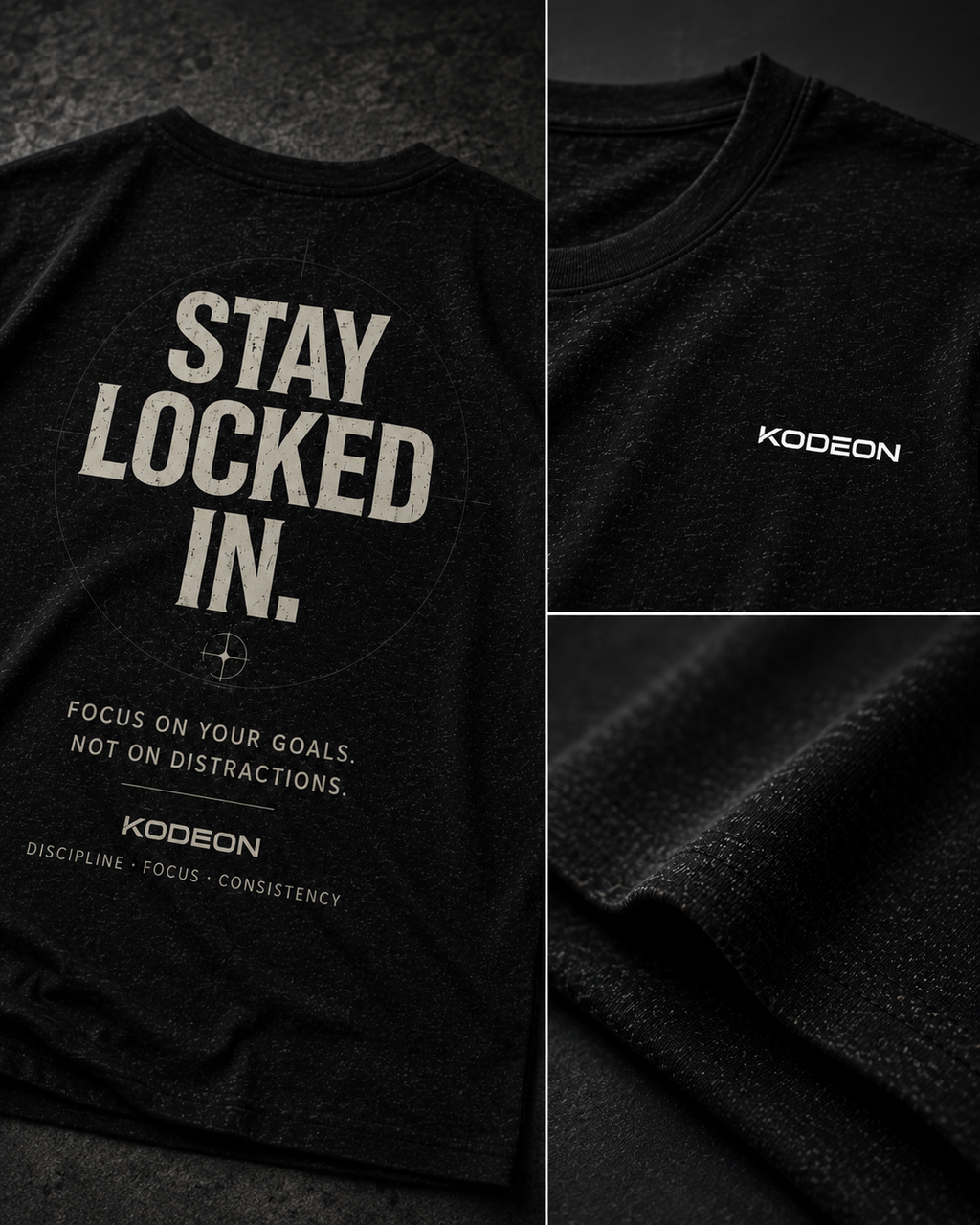 Stay Locked In | Premium Mindset T-Shirt