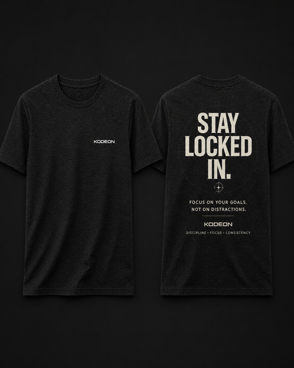 Stay Locked In | Premium Mindset T-Shirt