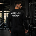 KODEON Longsleeve DISCIPLINE COMFORT am Model im Gym