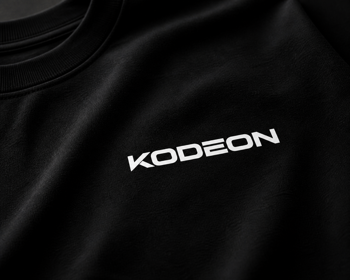 KODEON Oversized T-Shirt – Faded Black