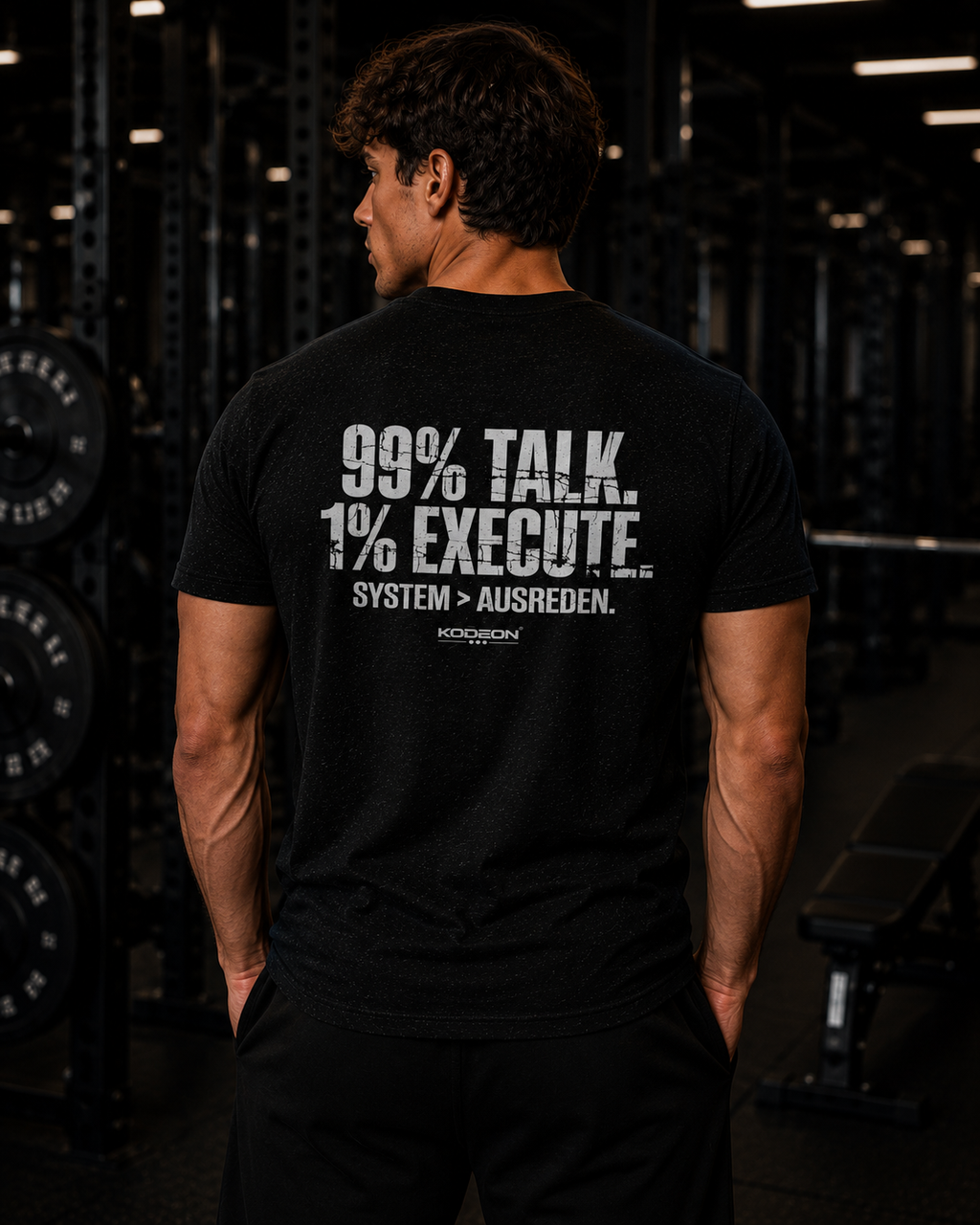 99% TALK. 1% EXECUTE. – Heavyweight Tee