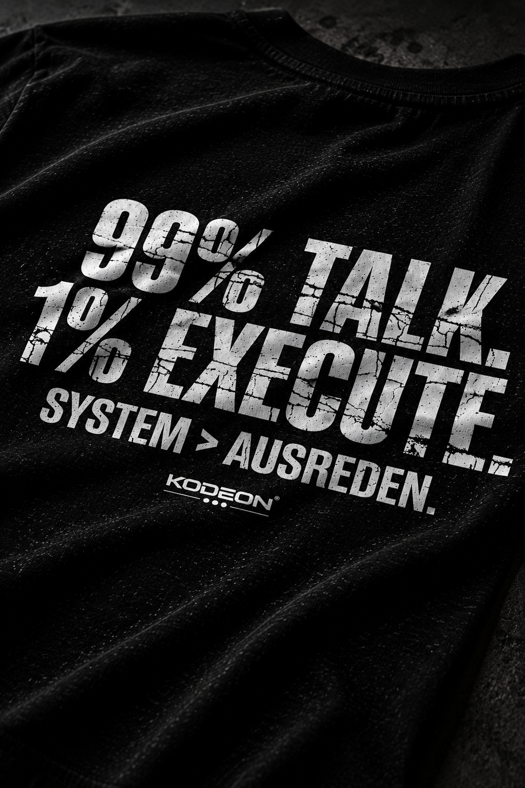 99% TALK. 1% EXECUTE. – Heavyweight Tee