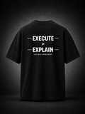 KODEON T-Shirt EXECUTE EXPLAIN Rückenansicht