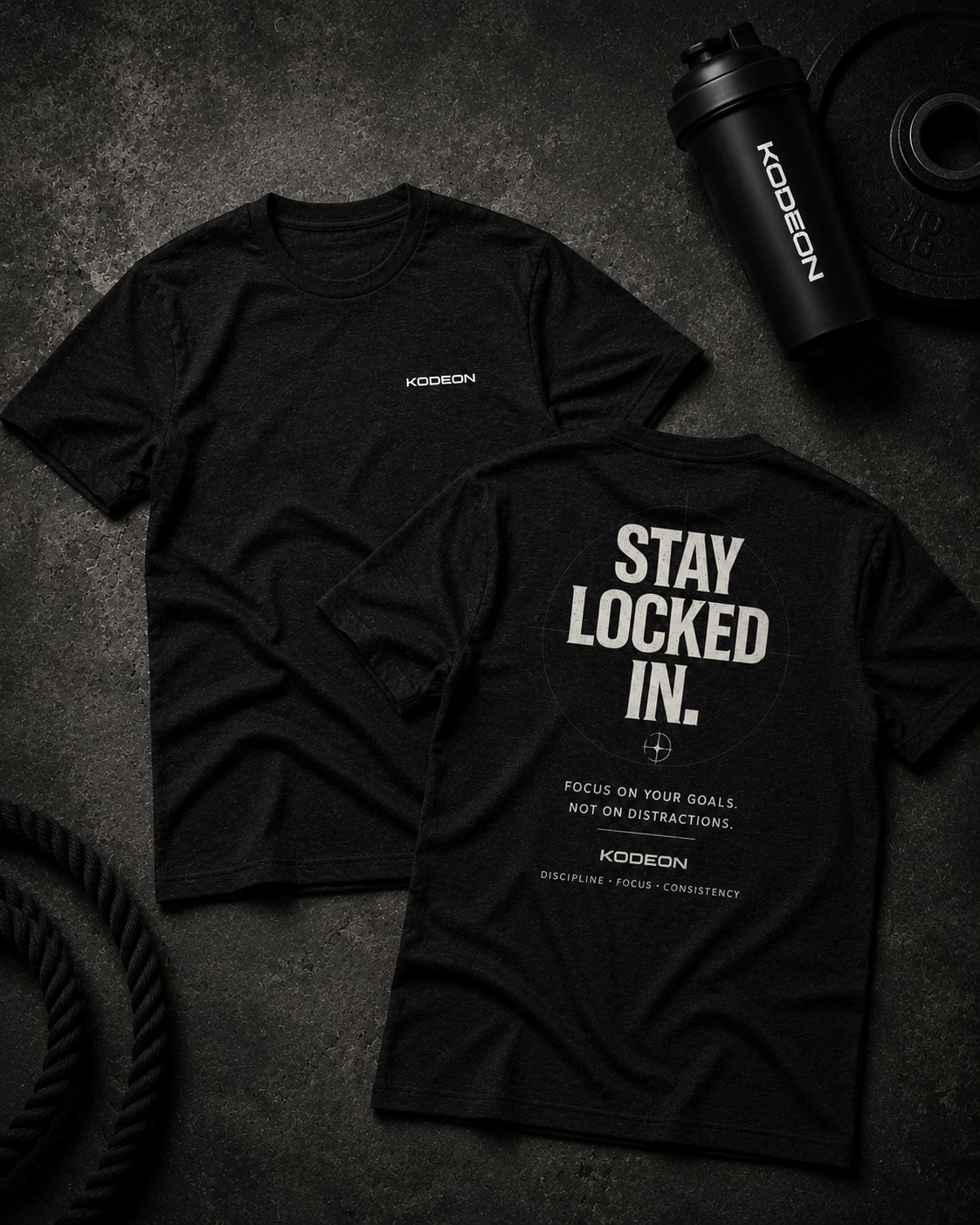 Stay Locked In | Premium Mindset T-Shirt